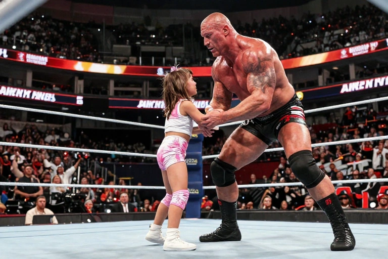 Fim de uma era: Brock Lesnar se despede do wrestling e coloca a filha a um passo de um sonho olímpico que pode incendiar Los Angeles