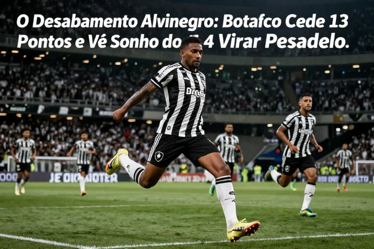 O Desabamento Alvinegro: Botafogo Cede 13 Pontos e Vê Sonho do G-4 Virar Pesadelo