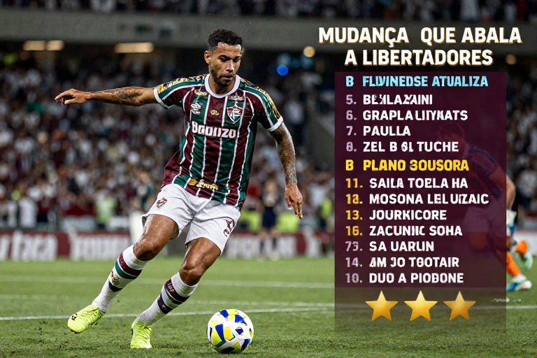 Mudança que abala a Libertadores: Fluminense atualiza lista e escancara plano ousado