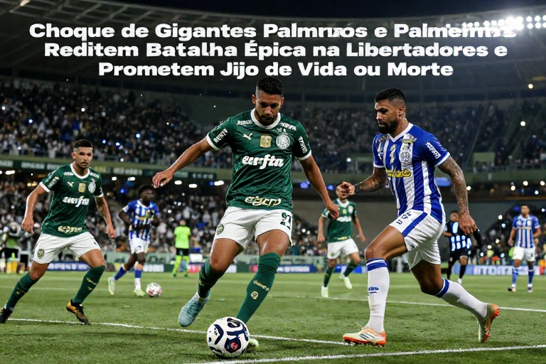Choque de Gigantes: Palmeiras e Cerro Porteño Reeditam Batalha Épica na Libertadores e Prometem Jogo de Vida ou Morte