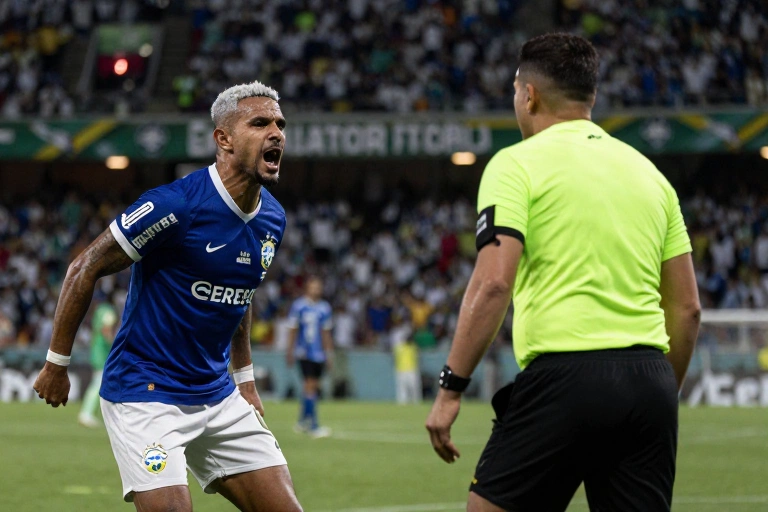 Rafinha Confronta Árbitro e Causa Furor no Brasileirão