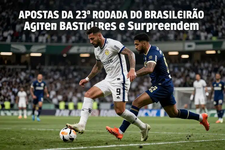 Apostas da 23ª Rodada do Brasileirão Agitam Bastidores e Surpreendem