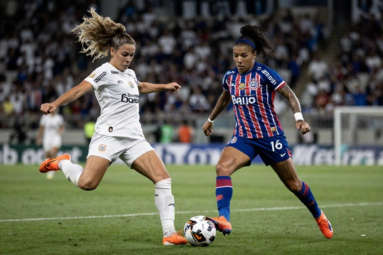Bahia e Corinthians Protagonizam Duelo Empolgante no Brasileirão Feminino