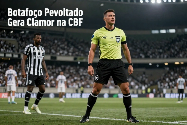 Botafogo Revoltado: Arbitragem Polêmica Gera Clamor na CBF