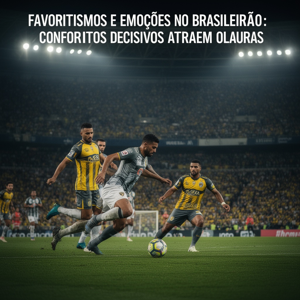 Favoritismos e Emoções no Brasileirão: Confrontos Decisivos Atraem Olhares