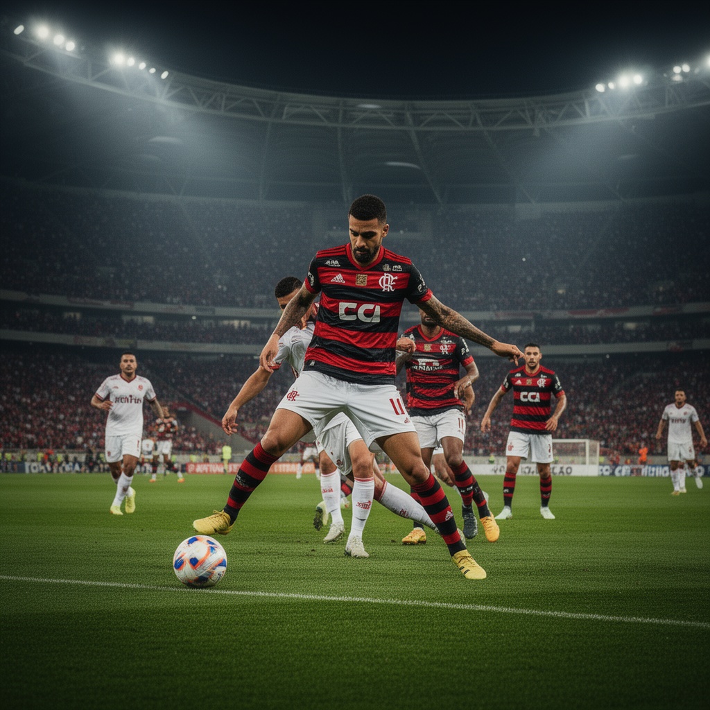 Lino Brilha e Flamengo Domina: Jardim Satisfeito com Vitória no Clássico