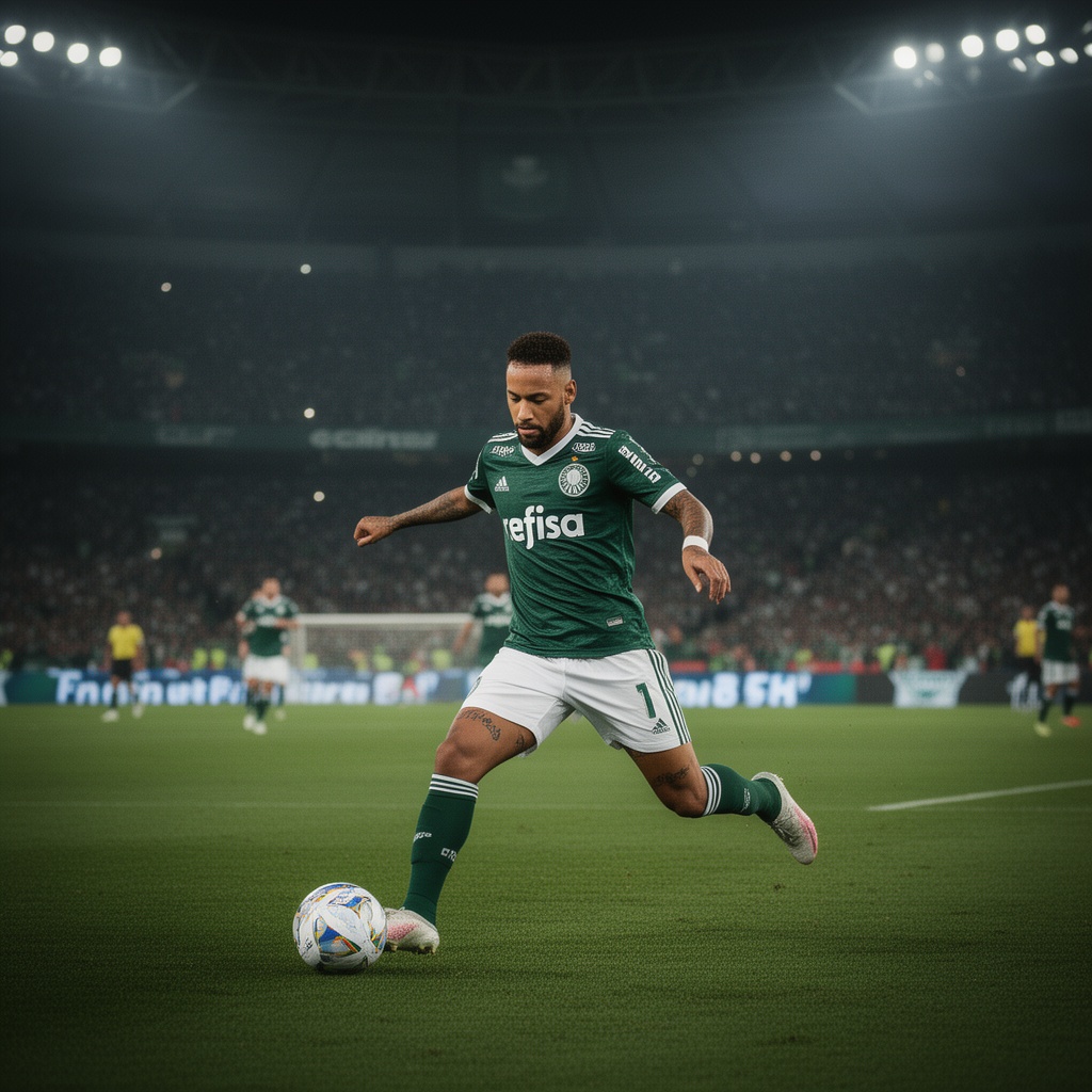 Neymar Minimiza Pressão em Clássico Contra o Palmeiras e Promete Diversão
