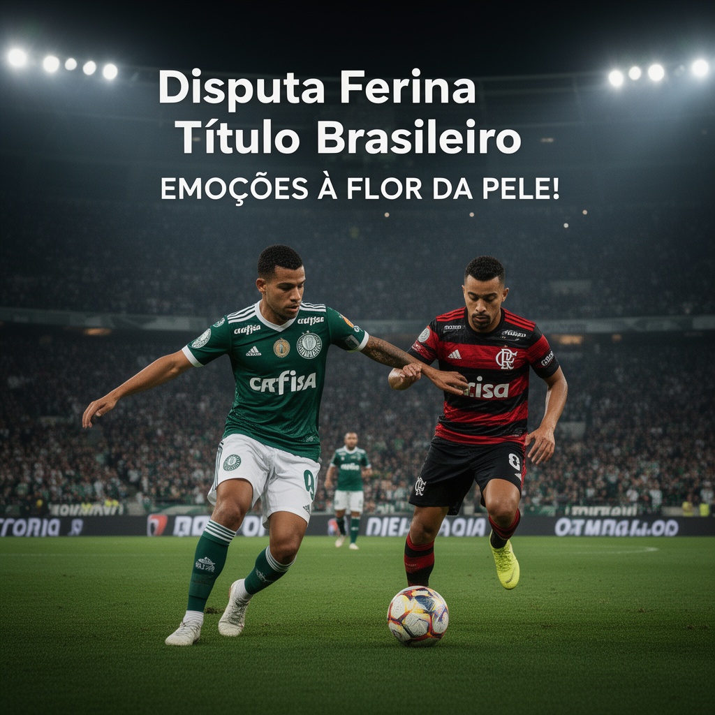 Palmeiras e Flamengo em Disputa Ferina pelo Título Brasileiro: Emoções à Flor da Pele!