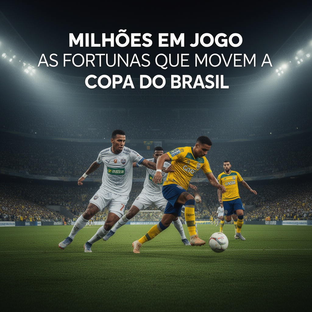 Milhões em Jogo: As Fortunas que Movem a Copa do Brasil