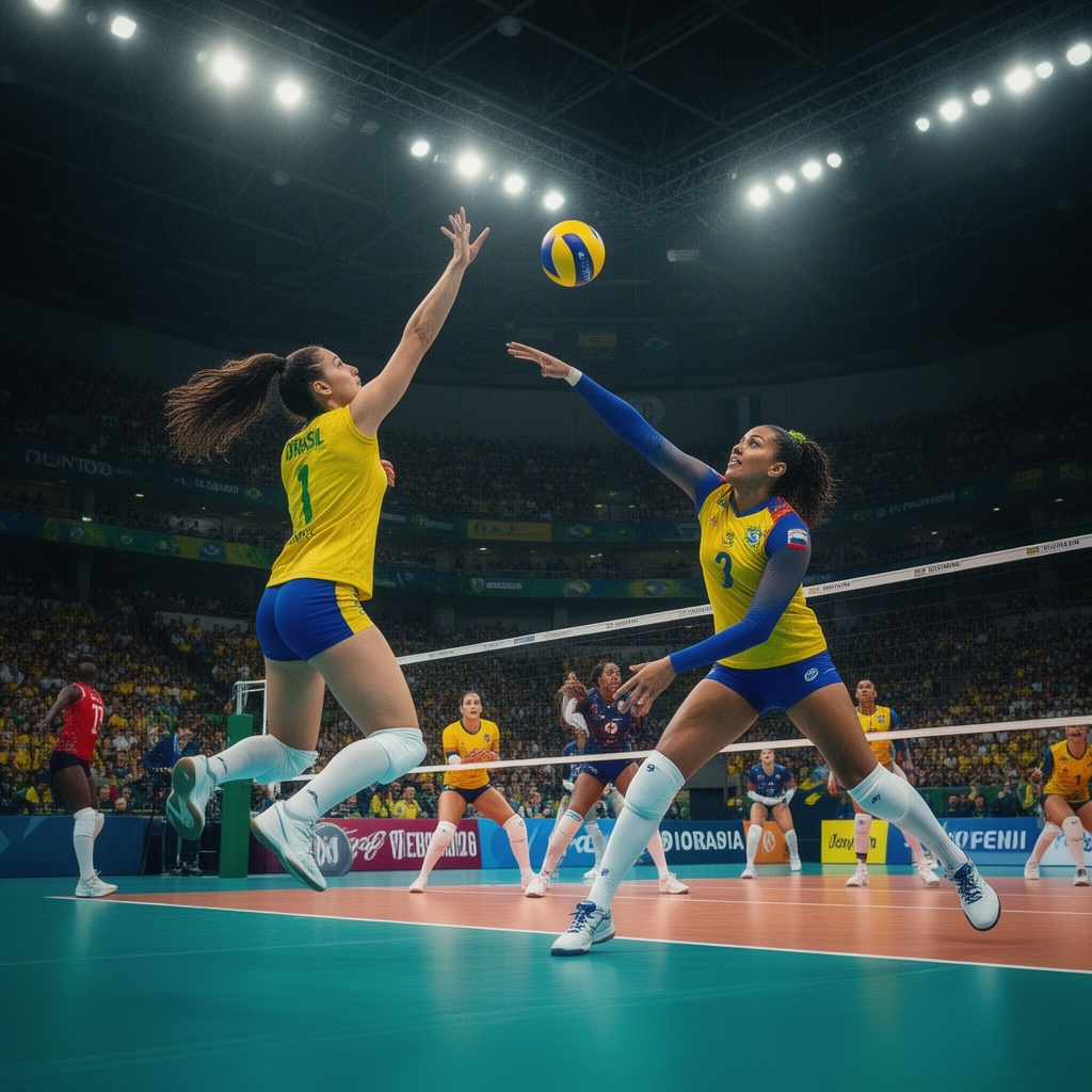 Brasil x Venezuela: Confronto de Gigantes no Sul-Americano de Vôlei Feminino