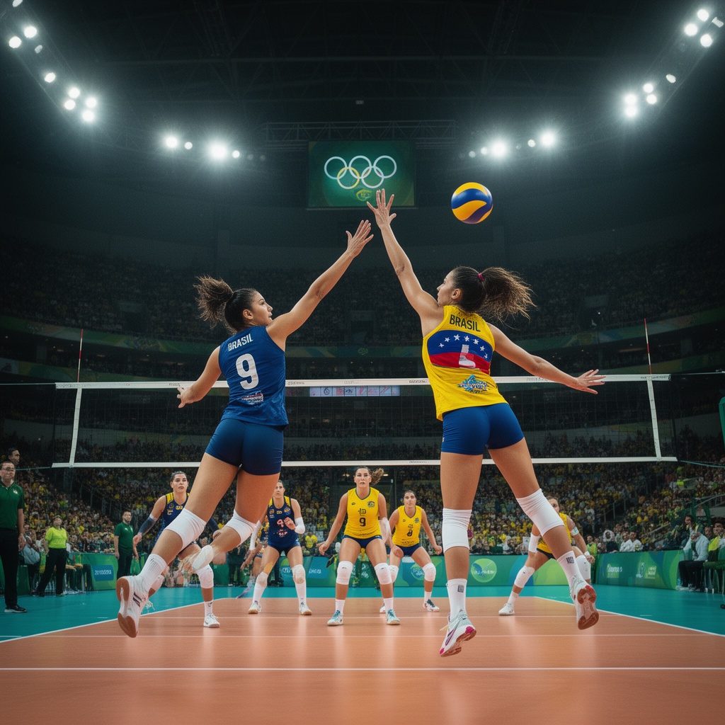 Brasil e Venezuela se Enfrentam em Duelo Decisivo no Pré-Olímpico de Vôlei Feminino