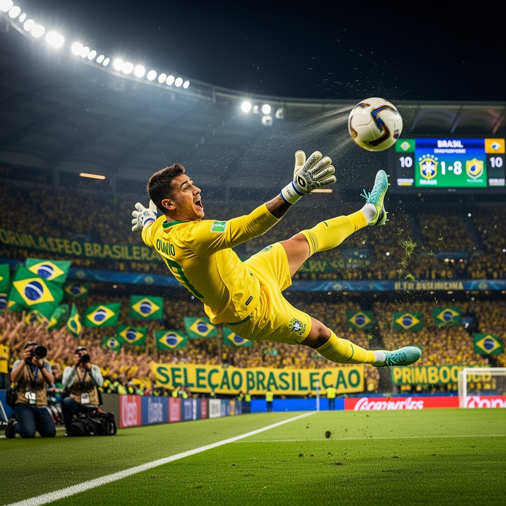 Goleiro Otávio Surpreende ao Viajar 140km para sua Primeira Convocação na Seleção Brasileira