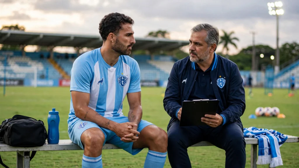 Contrato de Ítalo entra em contagem regressiva e Paysandu busca renovação