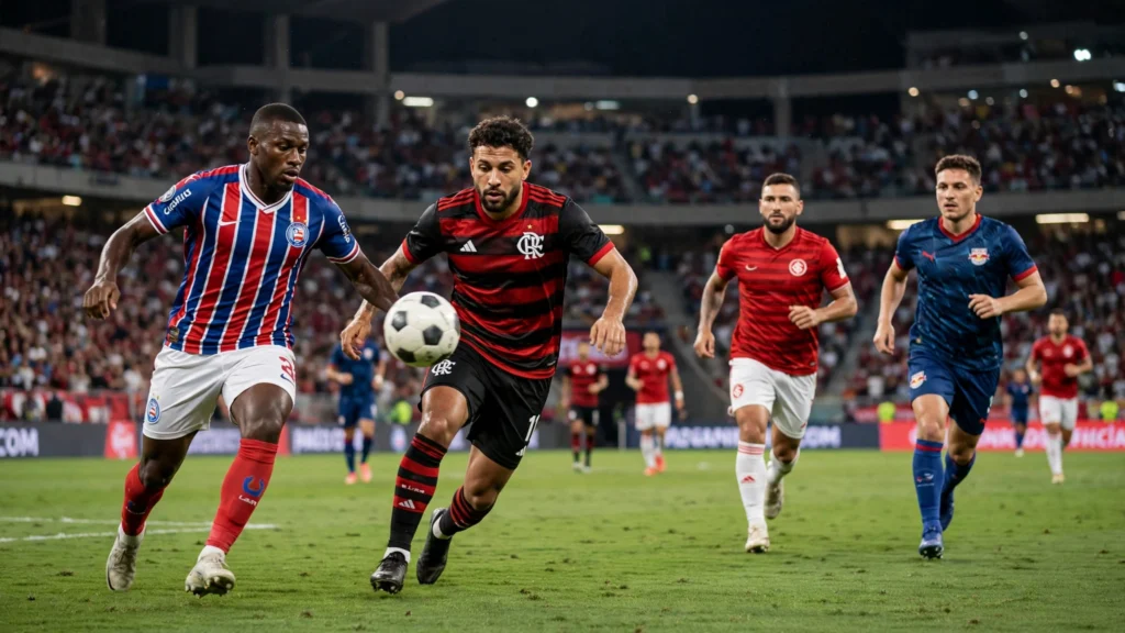 Bahia pega o Flamengo e Inter encara o Bragantino nas semifinais