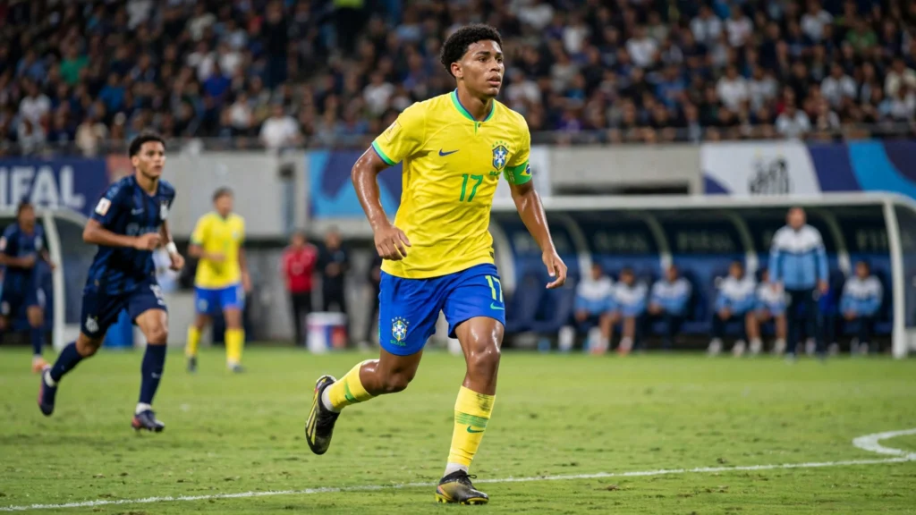 Arthur do Vale chega ao Mundial Sub-17 como único santista convocado