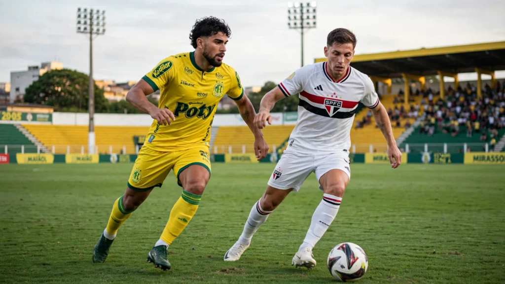Mirassol e São Paulo chegam aliviados, mas baixas mudam planos no Maião