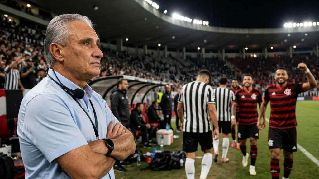Tite admite derrota justa do Botafogo e cobra reação após 3 a 0