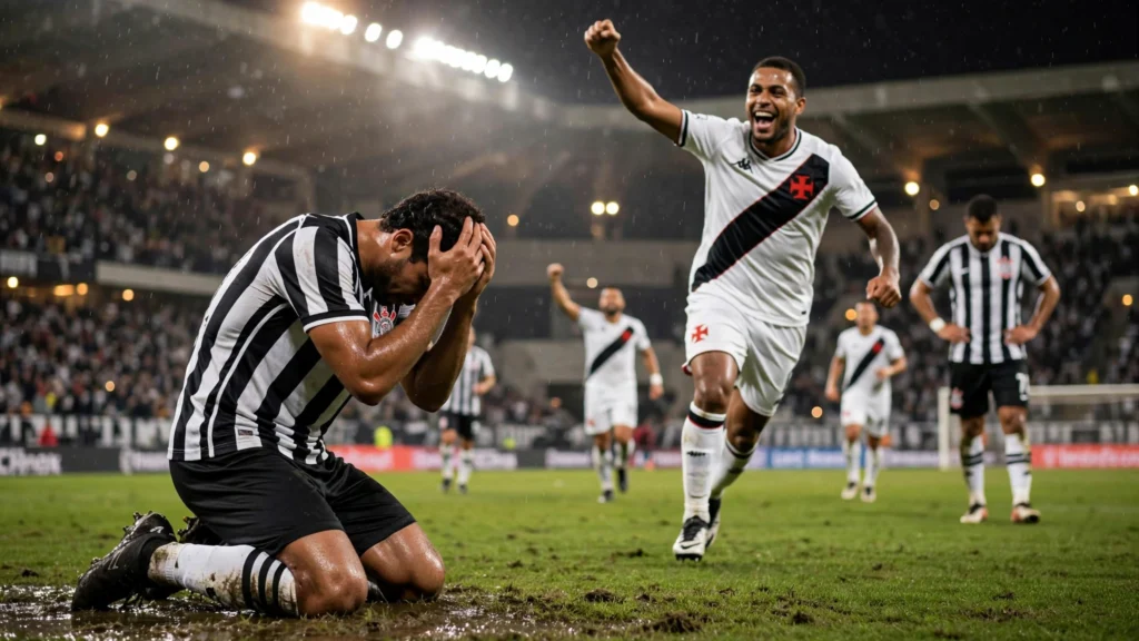 Corinthians entra no Z-4 após virada dolorosa escapar nos minutos finais