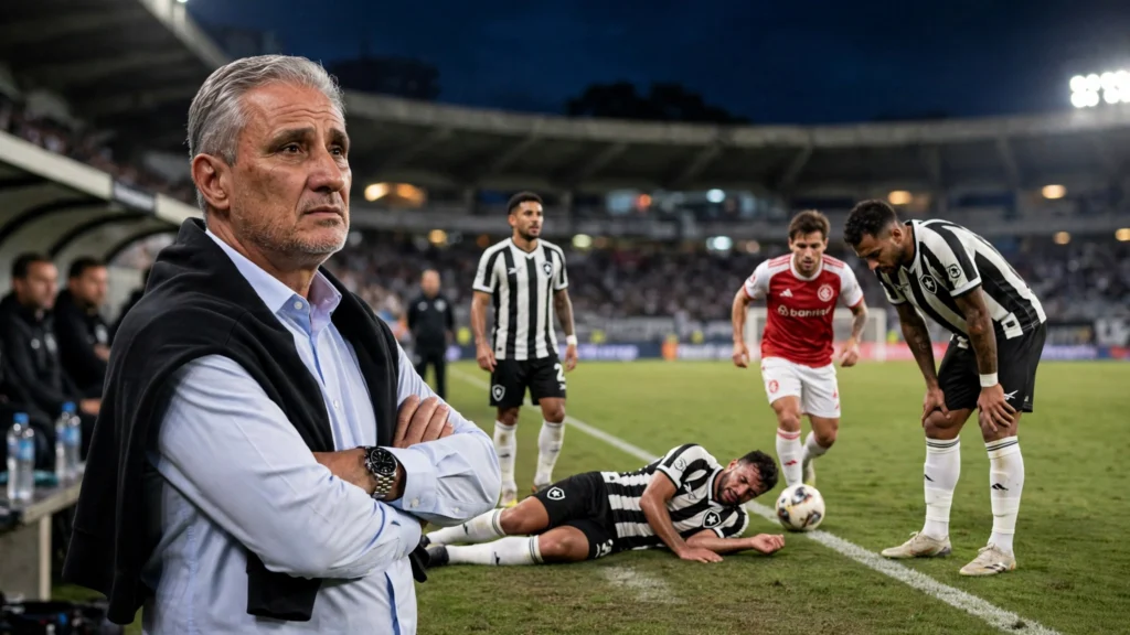 Tite encara defesa em crise e precisa tornar Botafogo mais competitivo