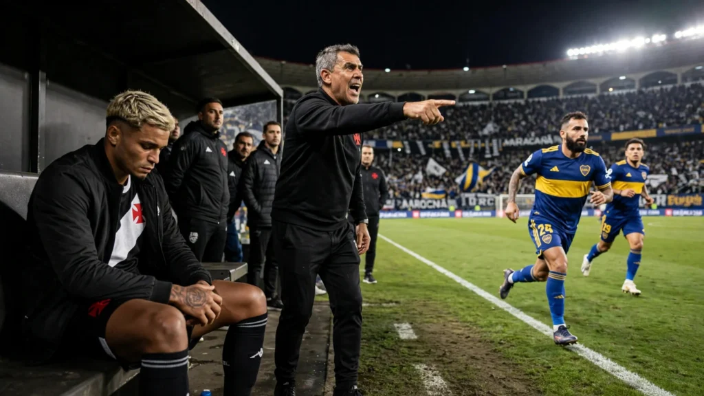 Herói contra o Boca, Adson fica fora do Vasco e técnico sinaliza volta