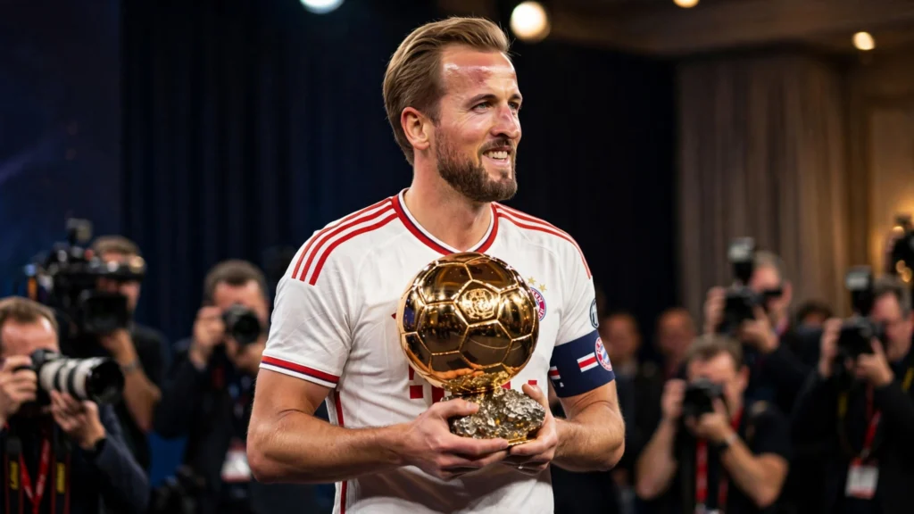 Kane conquista a Bola de Ouro e encerra jejum histórico