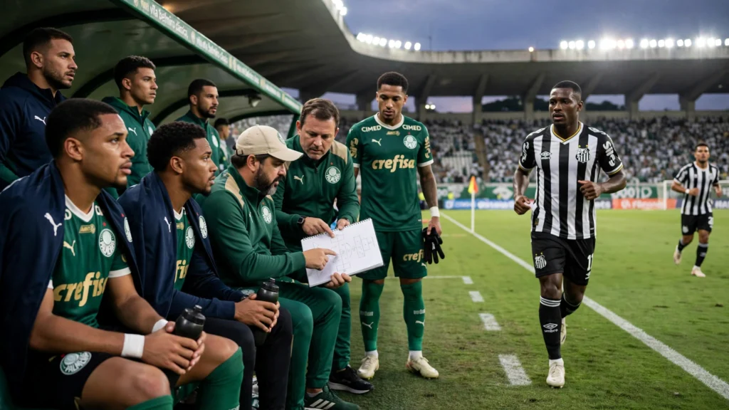 Palmeiras mexe na formação para o clássico, e volta de Vitor Roque segue em suspense