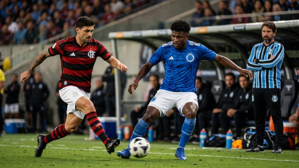 Flamengo segura a ponta, Cruzeiro avança e Grêmio respira no returno