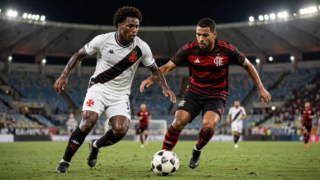 Clássico no Nilton Santos expõe abismo entre Vasco e Flamengo