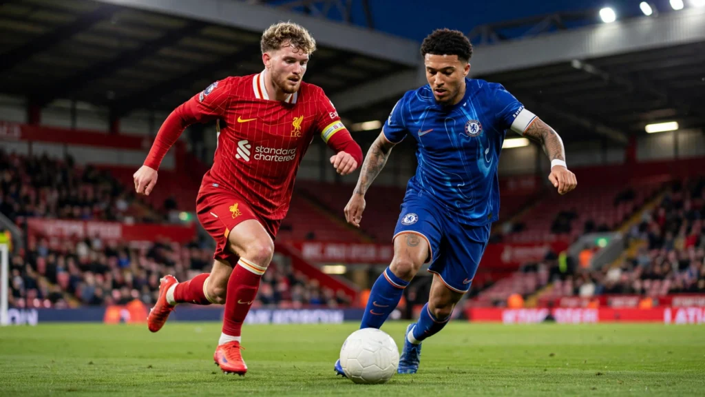 Liverpool x Chelsea reacendem rivalidade em duelo decisivo em Anfield