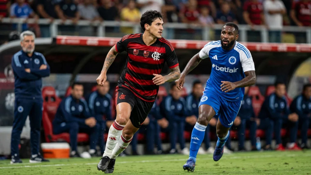 Jardim defende Pedro após jejum, mas Flamengo segue sem reserva para o camisa 9