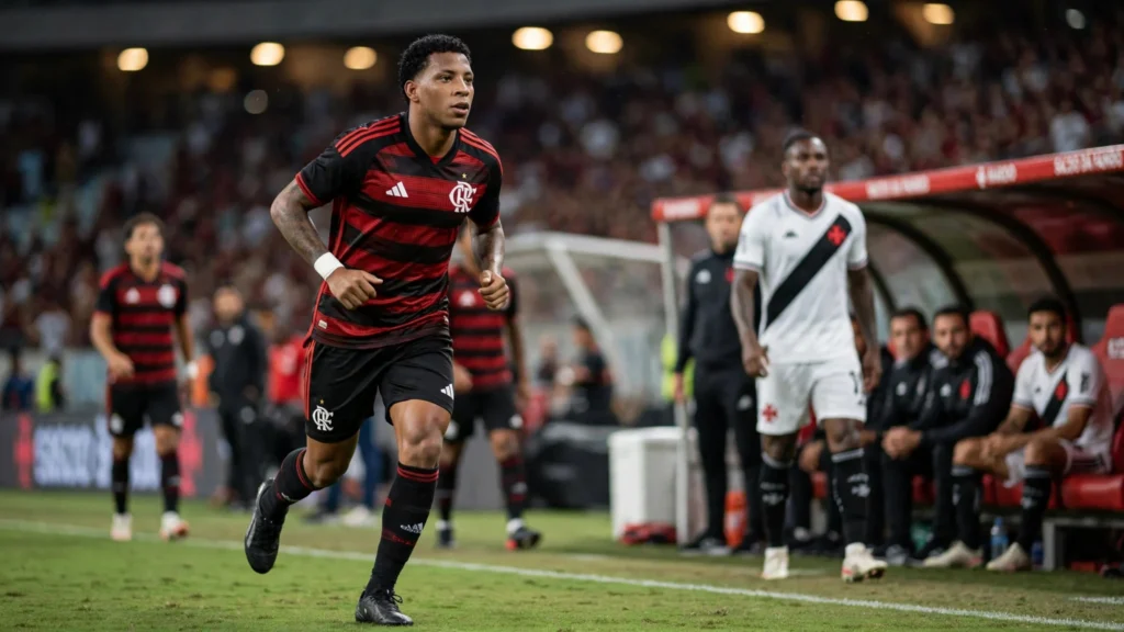 Flamengo mantém Plata na provável escalação e pode ganhar opção no banco contra o Vasco