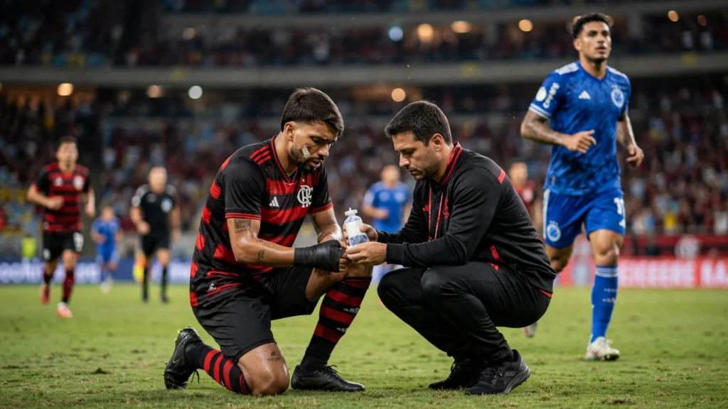 Paquetá escapa de lesão grave, mas acende alerta no Flamengo