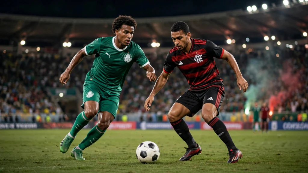 Palmeiras encara maratona maior que o Flamengo na reta decisiva do Brasileiro