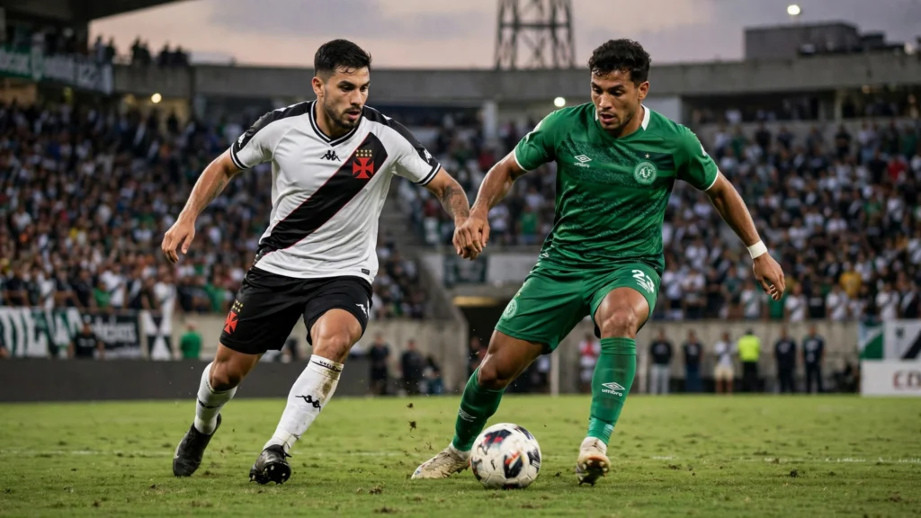 Vasco encara a Chapecoense em jogo decisivo contra o Z-4 após definição da CBF