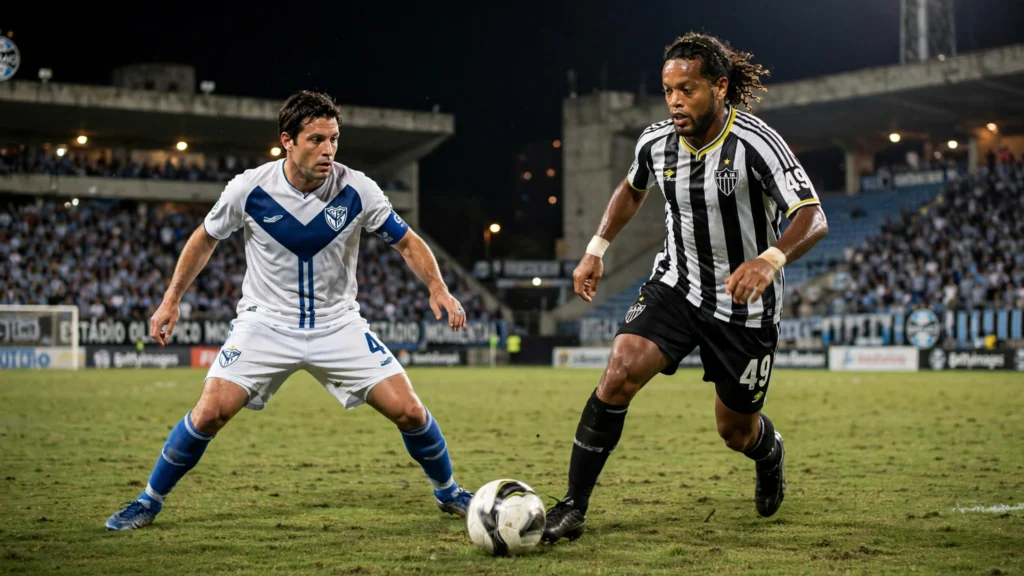 Antes de comandar o Atlético-MG, Domínguez encarou Ronaldinho em noite marcante no Olímpico